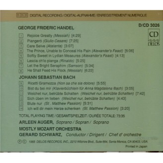 HAENDEL - Auger - Airs d'opéras..